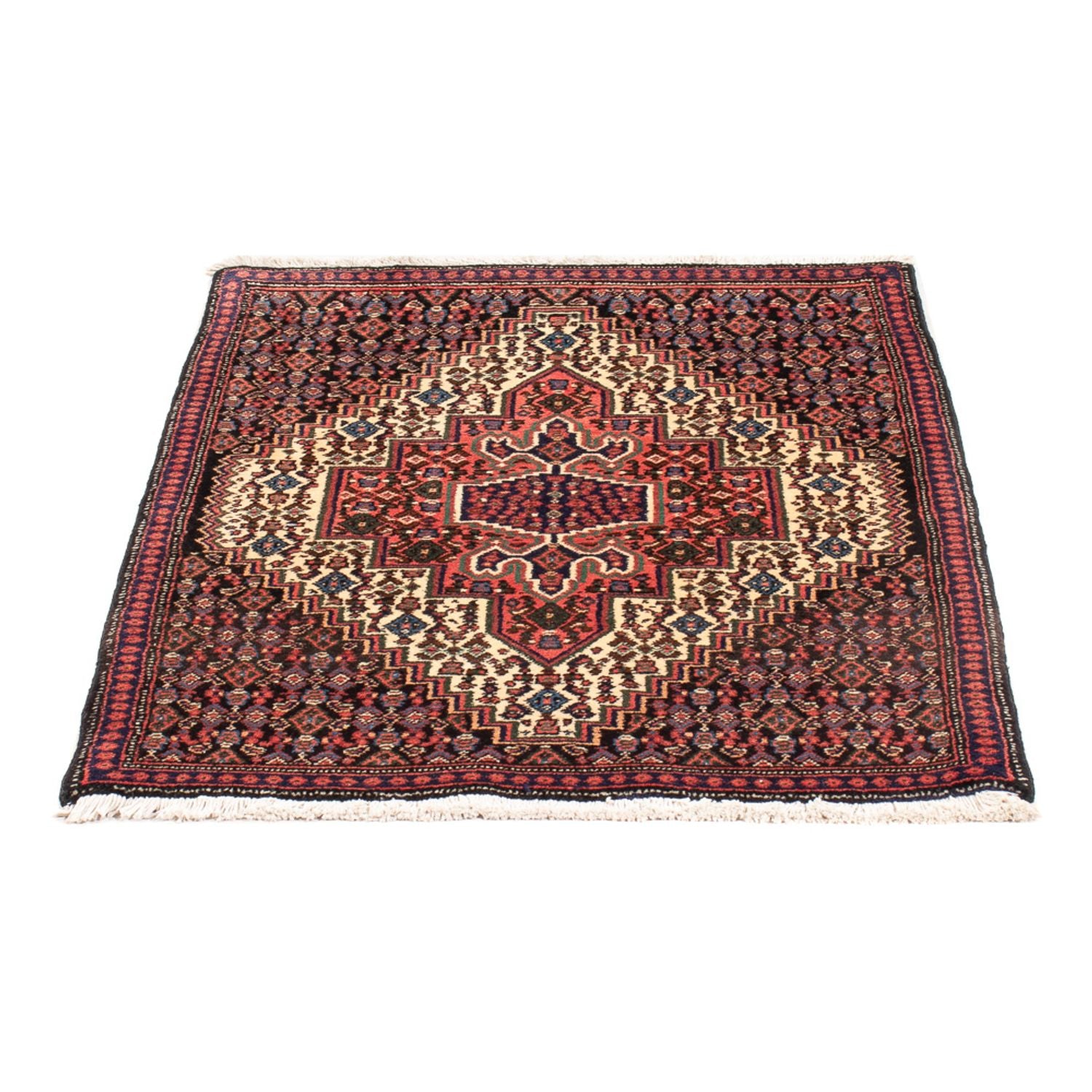 Tapis persan - Classique - 96 x 70 cm - crème