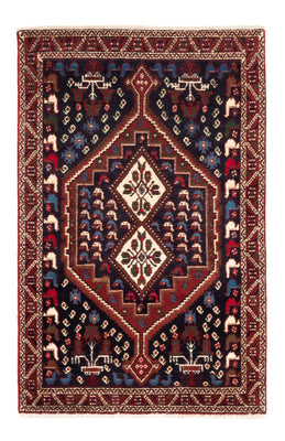 Tapis persan - Nomadic - 150 x 97 cm - bleu foncé