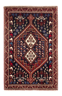 Tapis persan - Nomadic - 150 x 97 cm - bleu foncé