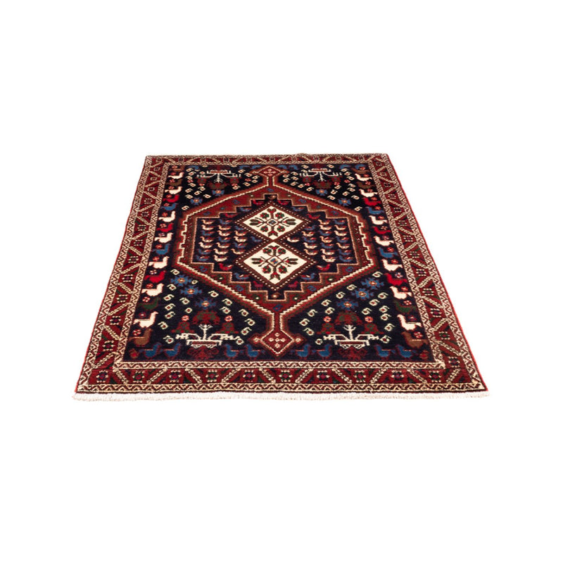 Tapis persan - Nomadic - 150 x 97 cm - bleu foncé