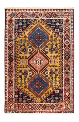 Tapis persan - Nomadic - 120 x 80 cm - jaune