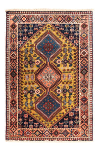 Tapis persan - Nomadic - 120 x 80 cm - jaune