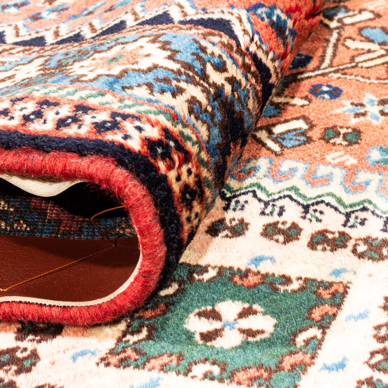 Tapis de couloir Tapis persan - Nomadic - 203 x 83 cm - rouge
