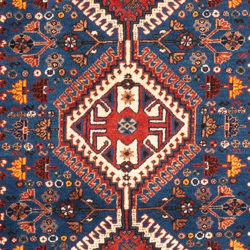 Tapis de couloir Tapis persan - Nomadic - 197 x 82 cm - bleu clair