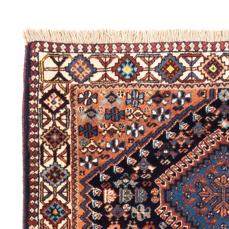 Tapis de couloir Tapis persan - Nomadic - 182 x 84 cm - bleu foncé