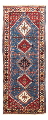 Tapis de couloir Tapis persan - Nomadic - 200 x 84 cm - bleu clair