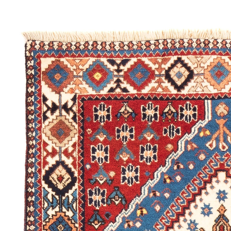Tapis de couloir Tapis persan - Nomadic - 200 x 84 cm - bleu clair