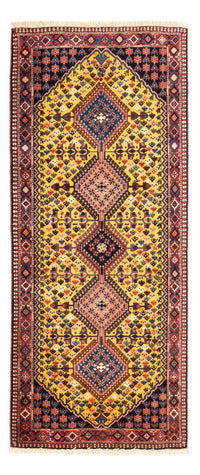 Tapis de couloir Tapis persan - Nomadic - 193 x 82 cm - jaune