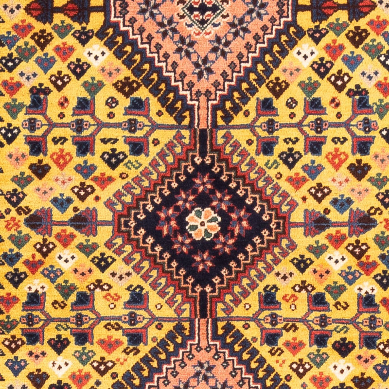 Tapis de couloir Tapis persan - Nomadic - 193 x 82 cm - jaune