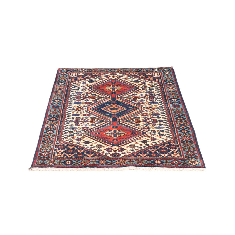 Tapis persan - Nomadic - 116 x 74 cm - crème