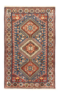 Tapis persan - Nomadic - 122 x 75 cm - bleu