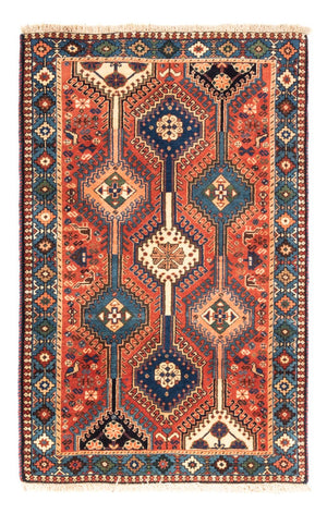Tapis persan - Nomadic - 125 x 80 cm - rouge