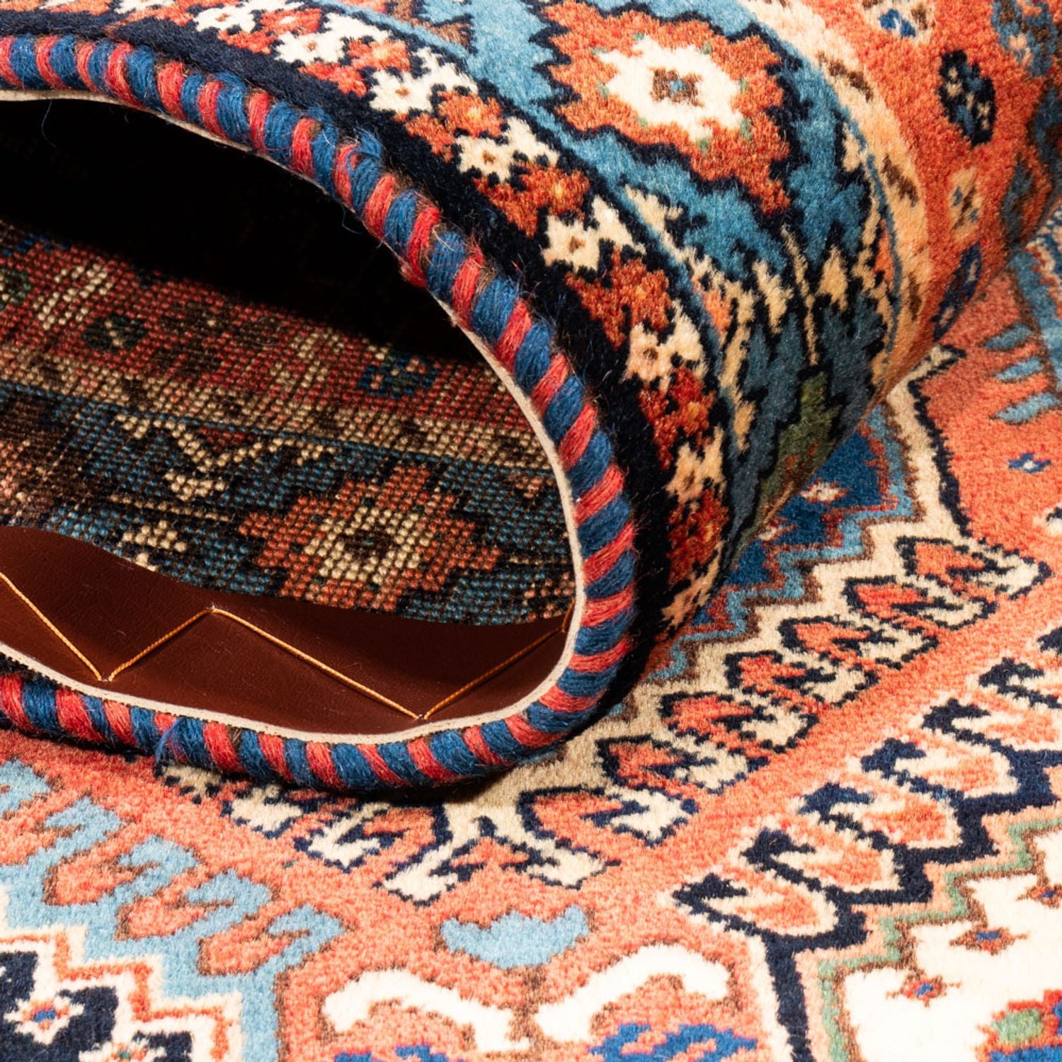 Tapis persan - Nomadic - 125 x 80 cm - rouge