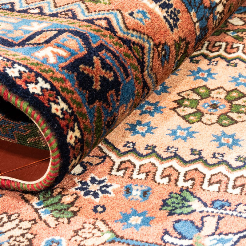 Tapis de couloir Tapis persan - Nomadic - 192 x 80 cm - rouge