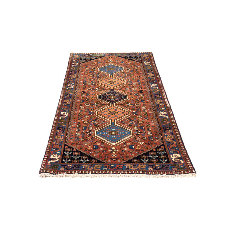 Tapis de couloir Tapis persan - Nomadic - 192 x 80 cm - rouge