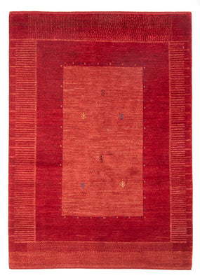 Tapis Gabbeh - Persan - 200 x 154 cm - rouge
