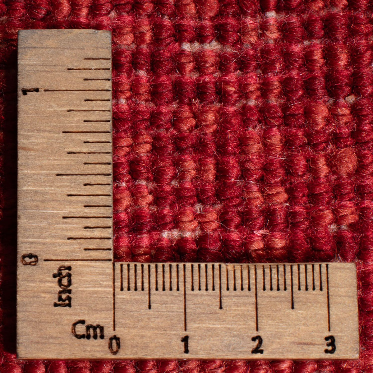 Tapis Gabbeh - Persan - 200 x 154 cm - rouge