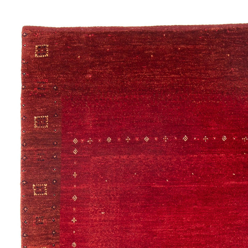 Tapis Gabbeh - Persan - 193 x 150 cm - rouge