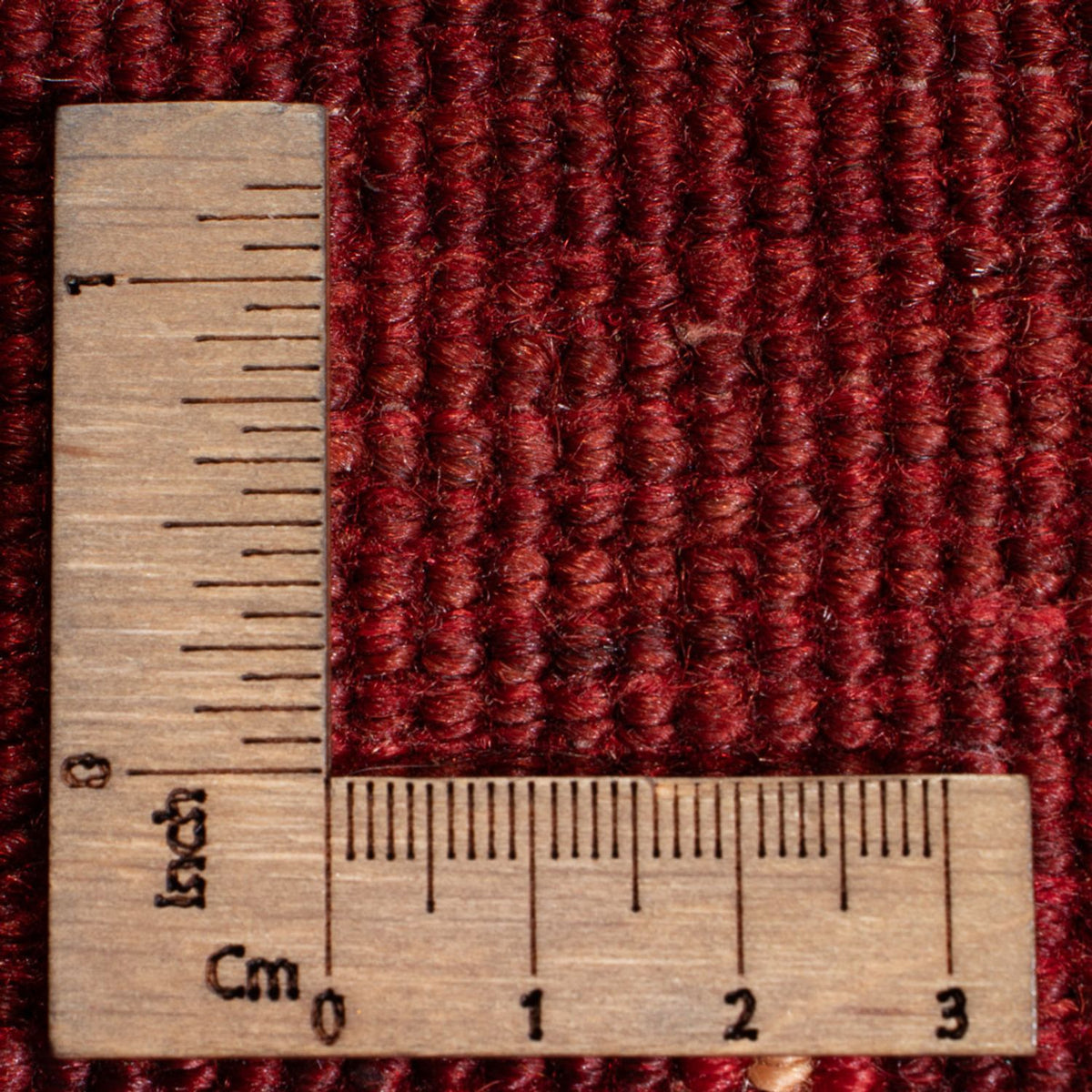 Tapis Gabbeh - Persan - 193 x 150 cm - rouge