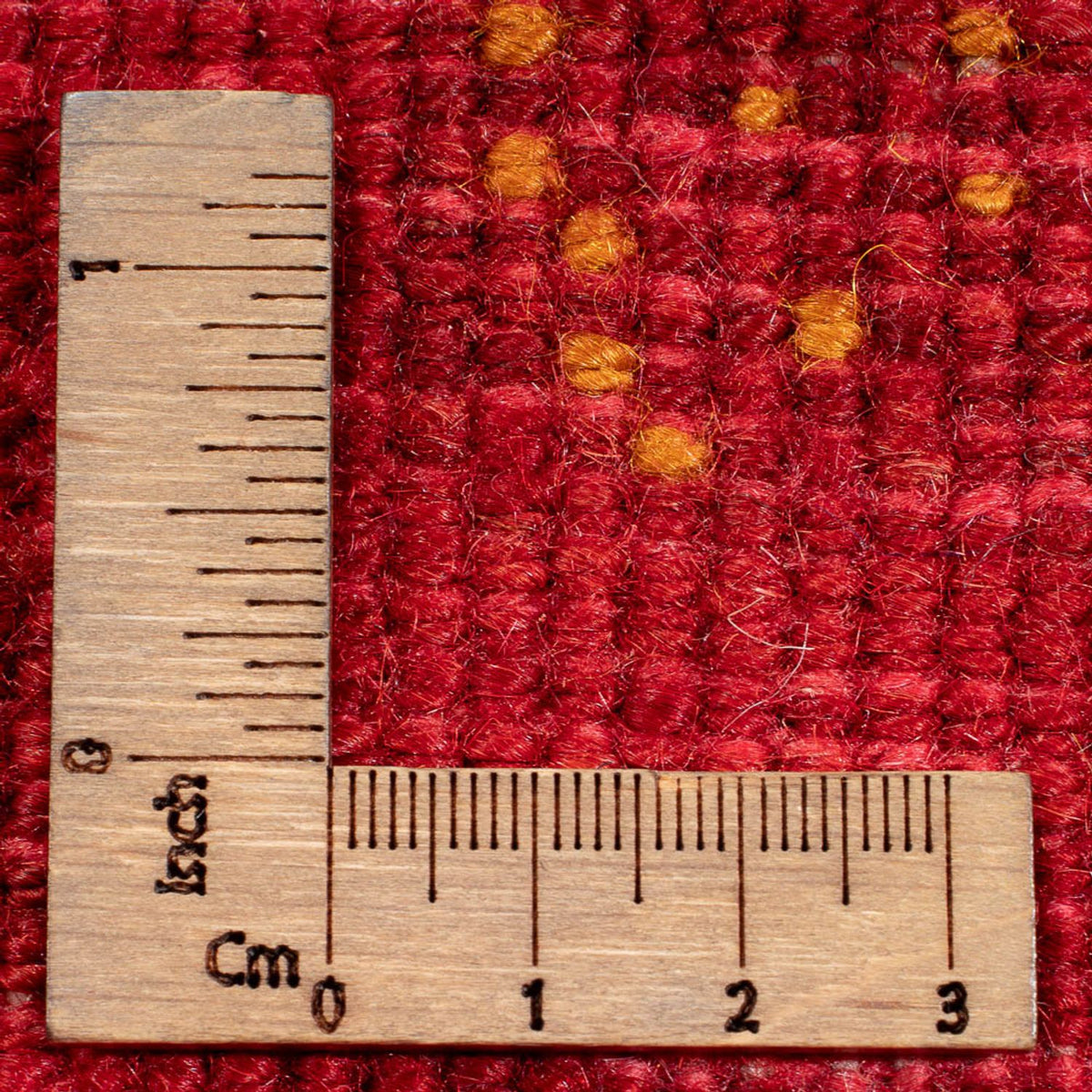 Tapis Gabbeh - Persan - 175 x 138 cm - rouge