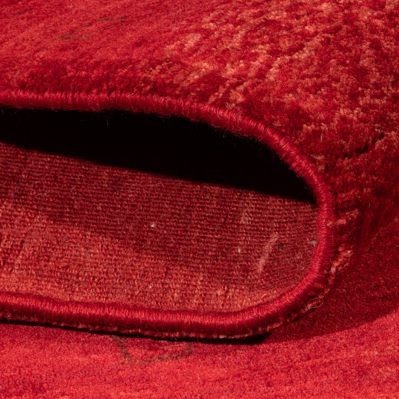 Tapis Gabbeh - Persan - 183 x 152 cm - rouge