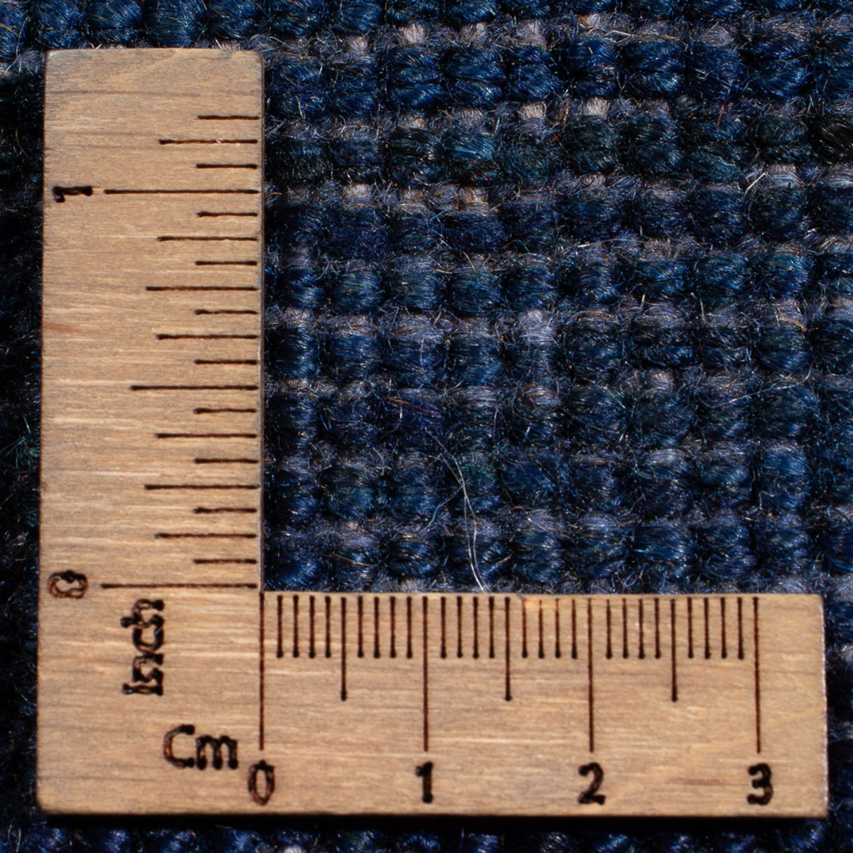 Tapis Gabbeh - Persan - 188 x 149 cm - bleu foncé