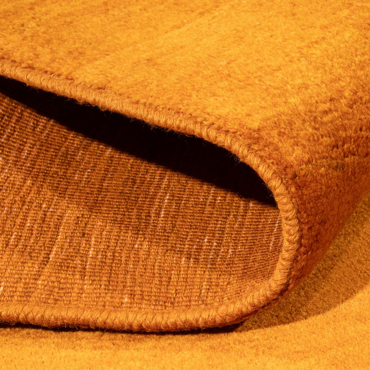 Tapis Gabbeh - Persan - 197 x 139 cm - orange