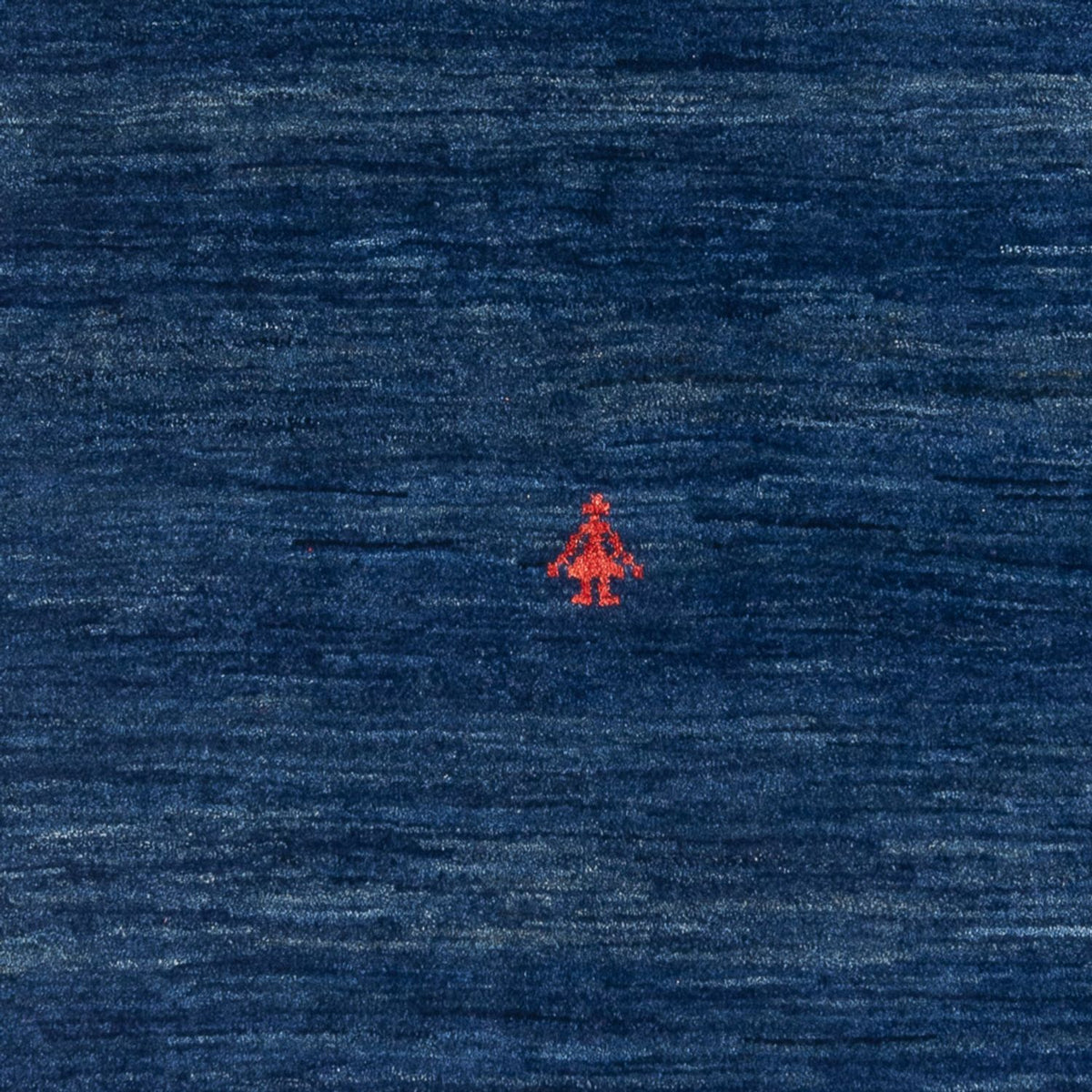 Tapis Gabbeh - Persan - 190 x 150 cm - bleu foncé