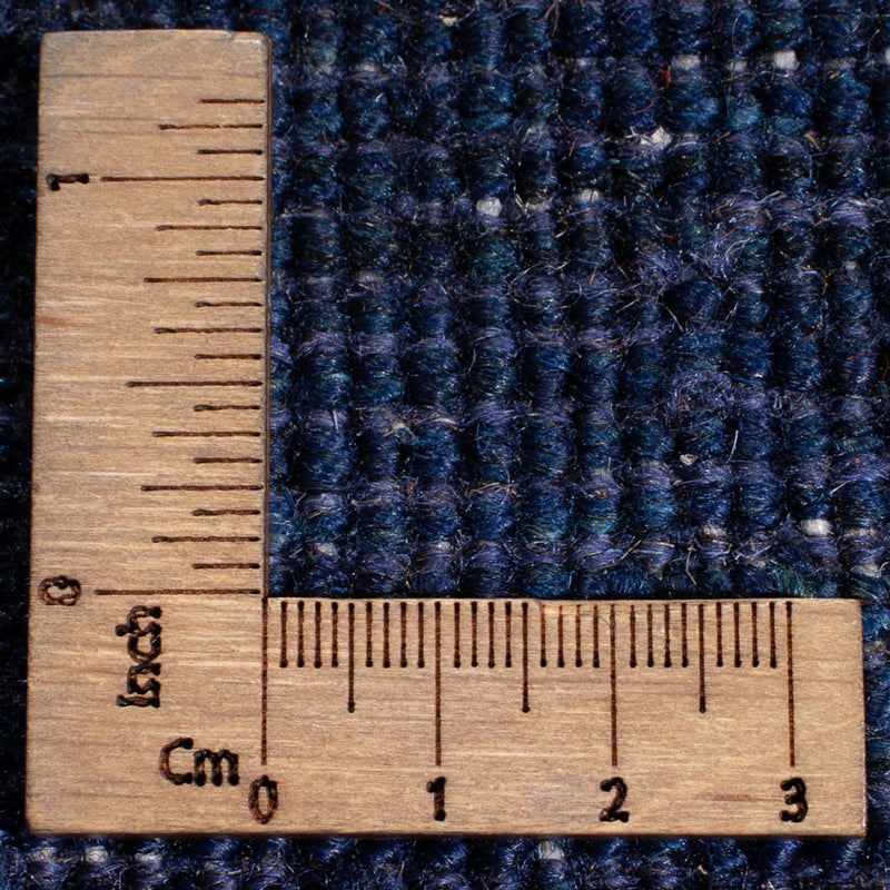 Tapis Gabbeh - Persan - 190 x 150 cm - bleu foncé