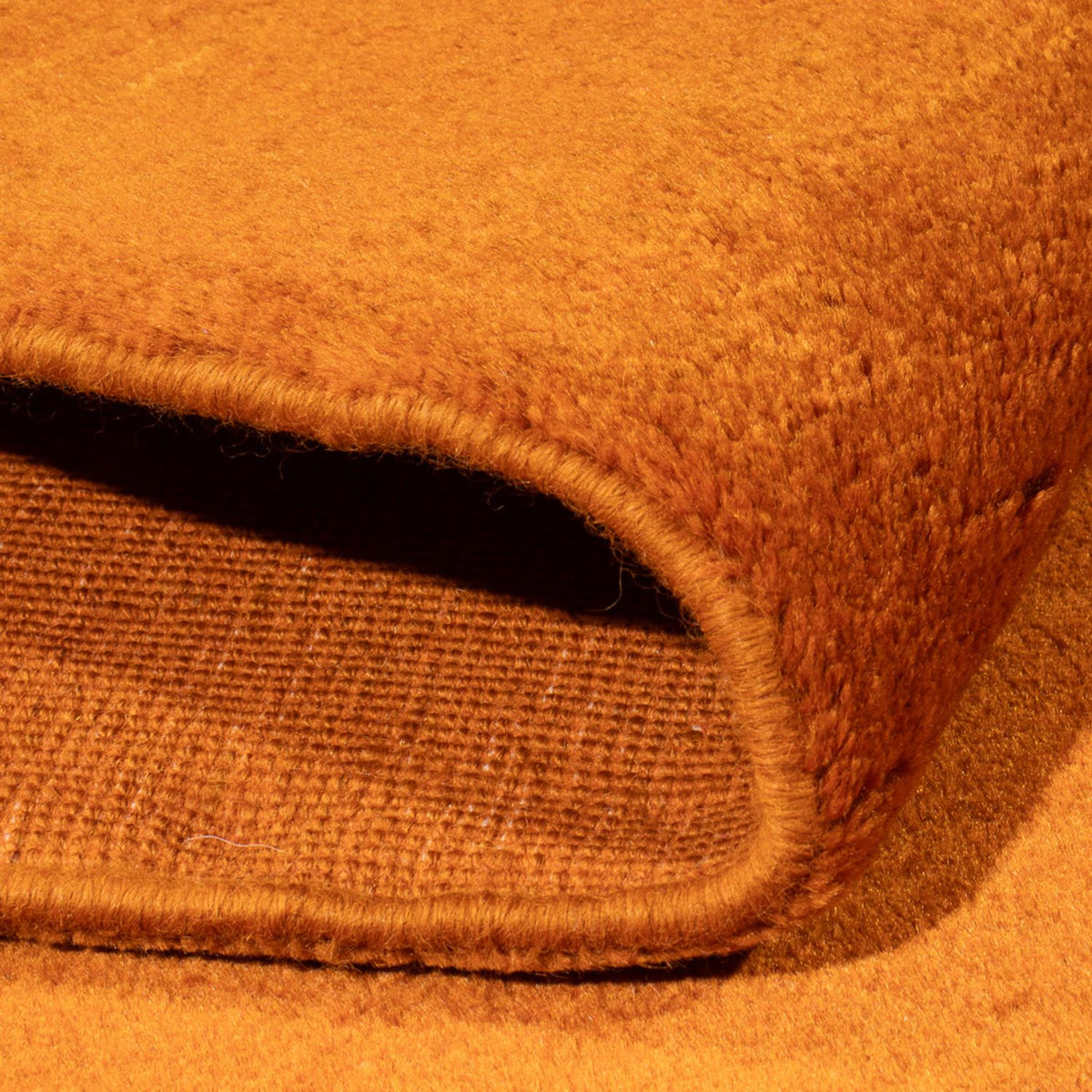 Tapis Gabbeh - Persan - 195 x 142 cm - orange