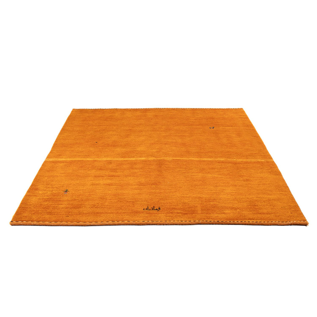 Tapis Gabbeh - Persan - 187 x 150 cm - orange