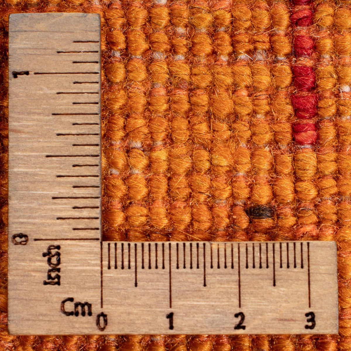 Tapis Gabbeh - Persan - 203 x 142 cm - orange