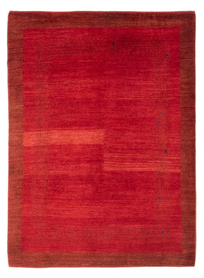 Tapis Gabbeh - Persan - 195 x 152 cm - rouge