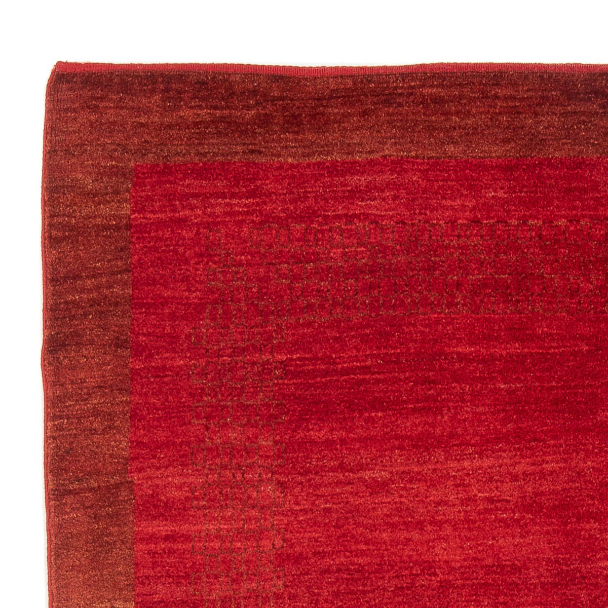 Tapis Gabbeh - Persan - 195 x 152 cm - rouge