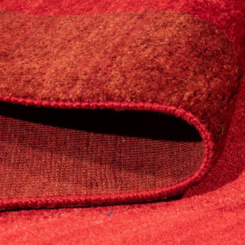 Tapis Gabbeh - Persan - 195 x 152 cm - rouge