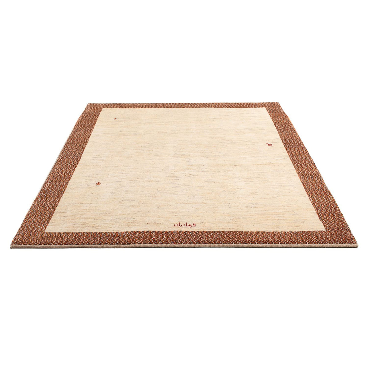 Tapis Gabbeh - Persan - 200 x 152 cm - multicolore