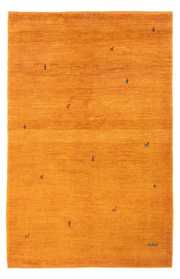 Tapis Gabbeh - Persan - 202 x 140 cm - orange