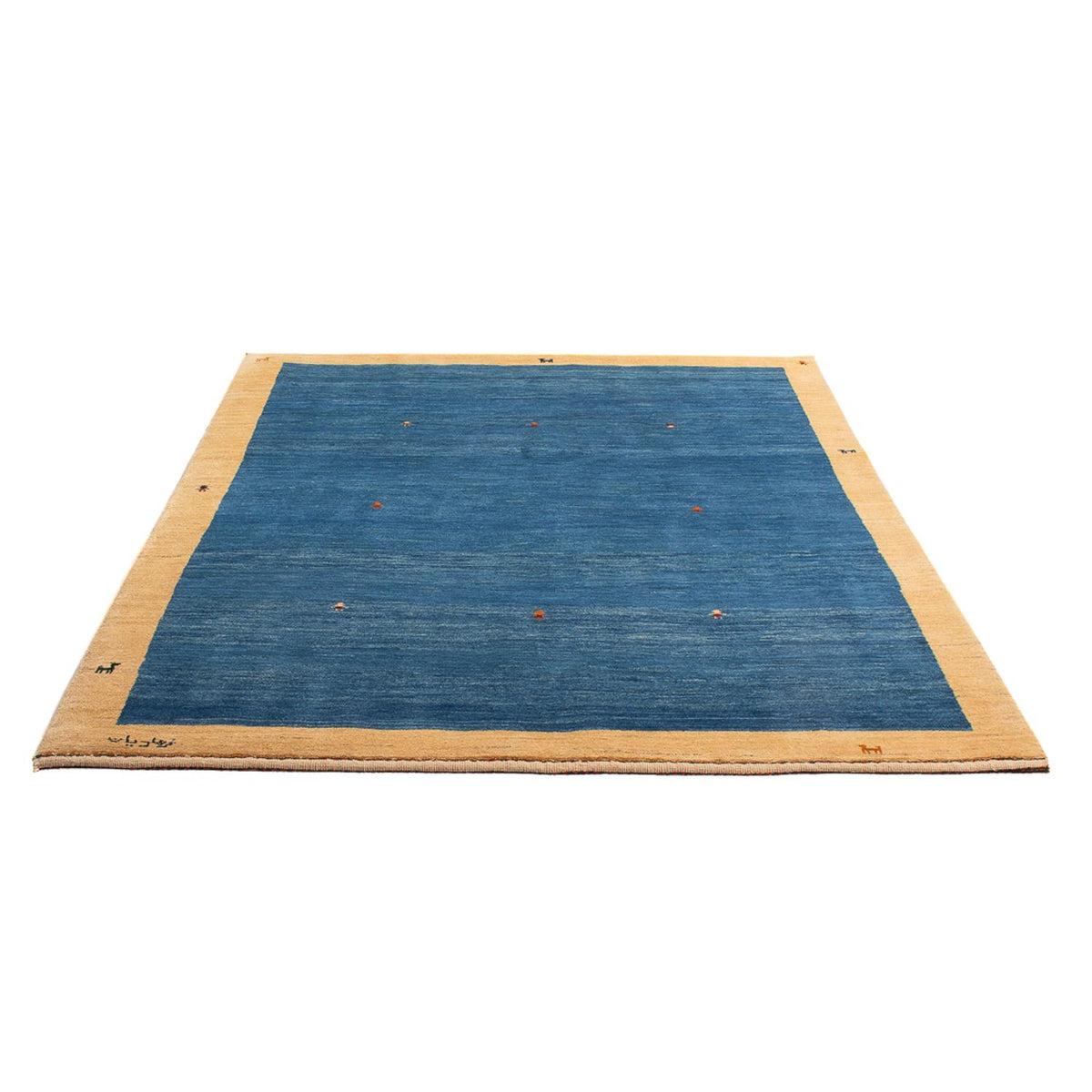 Tapis Gabbeh - Persan - 192 x 144 cm - multicolore