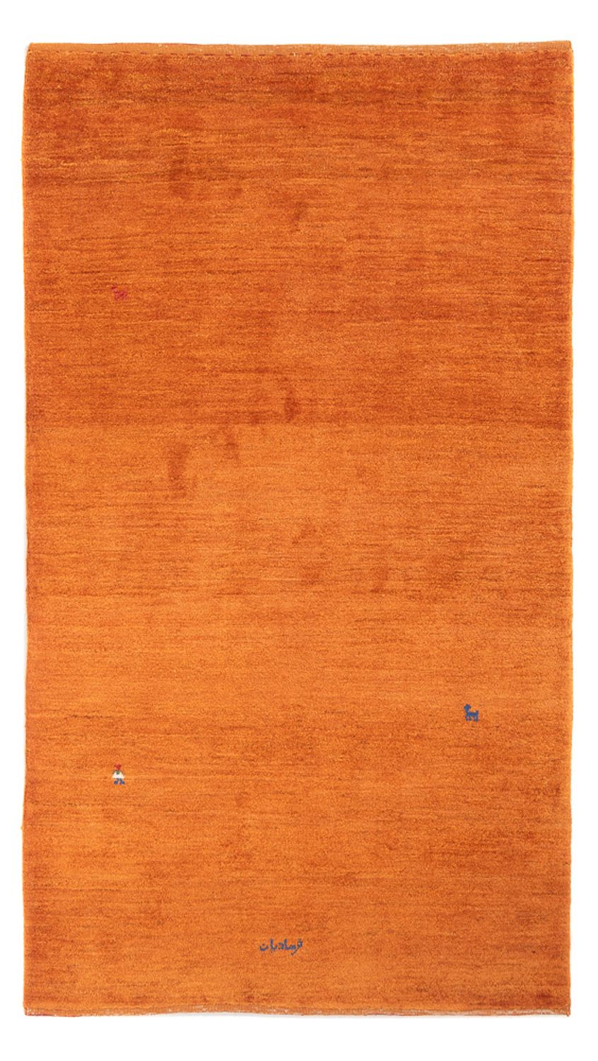 Tapis Gabbeh - Persan - 196 x 118 cm - orange