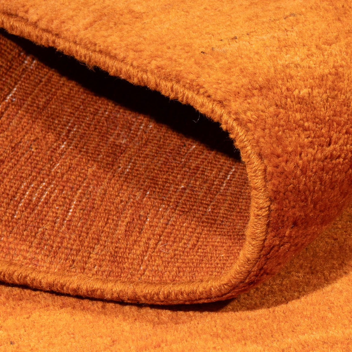 Tapis Gabbeh - Persan - 196 x 118 cm - orange