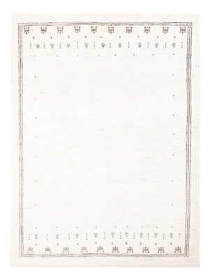 Tapis Gabbeh - Persan - 198 x 150 cm - blanc