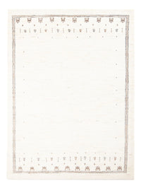 Tapis Gabbeh - Persan - 198 x 150 cm - blanc