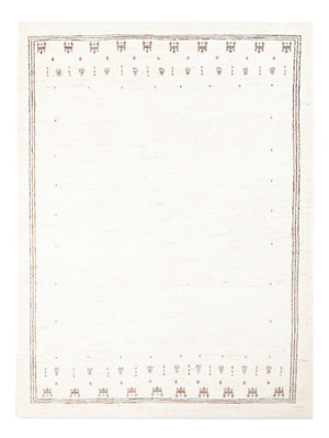 Tapis Gabbeh - Persan - 198 x 150 cm - blanc