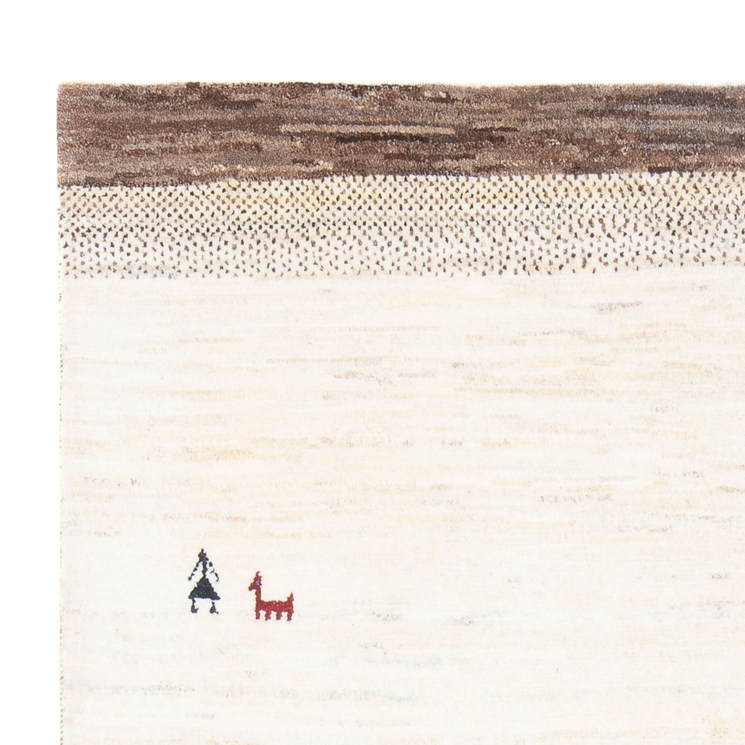 Tapis Gabbeh - Persan - 205 x 147 cm - multicolore