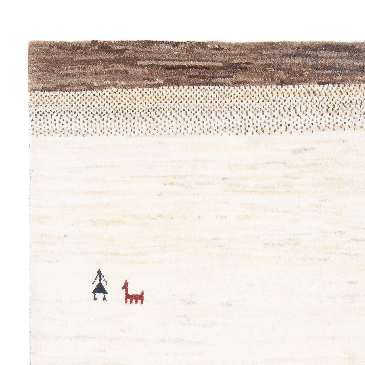 Tapis Gabbeh - Persan - 205 x 147 cm - multicolore