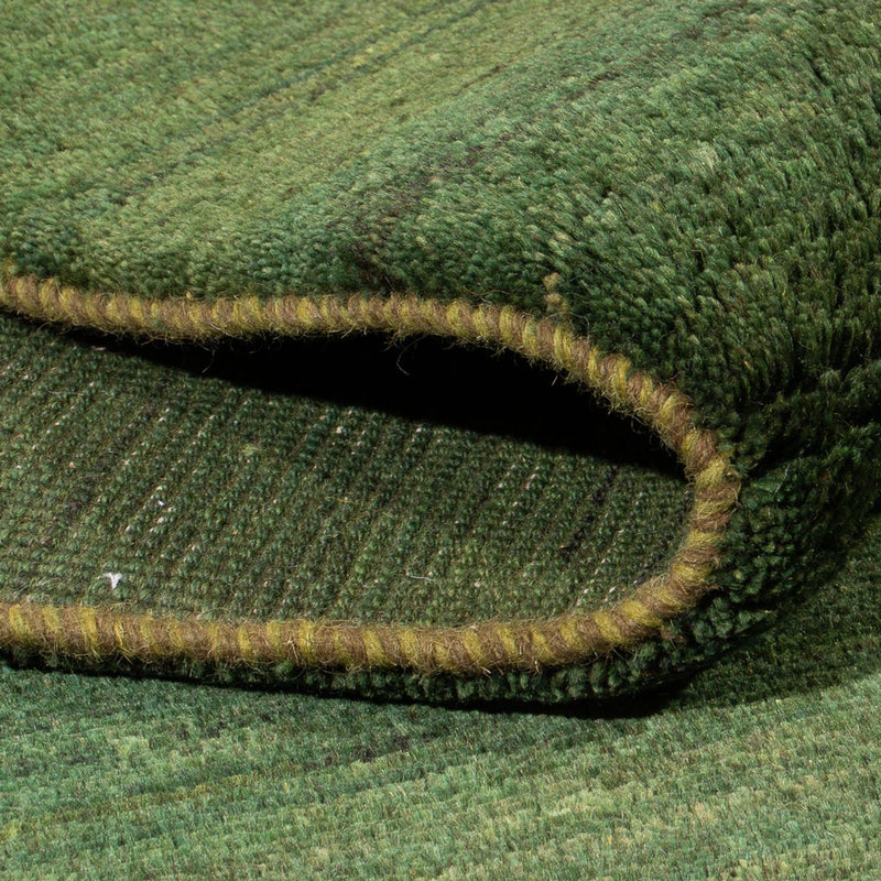 Tapis Gabbeh - Persan - 203 x 147 cm - vert foncé