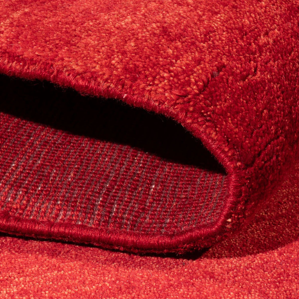 Tapis Gabbeh - Persan - 199 x 149 cm - rouge