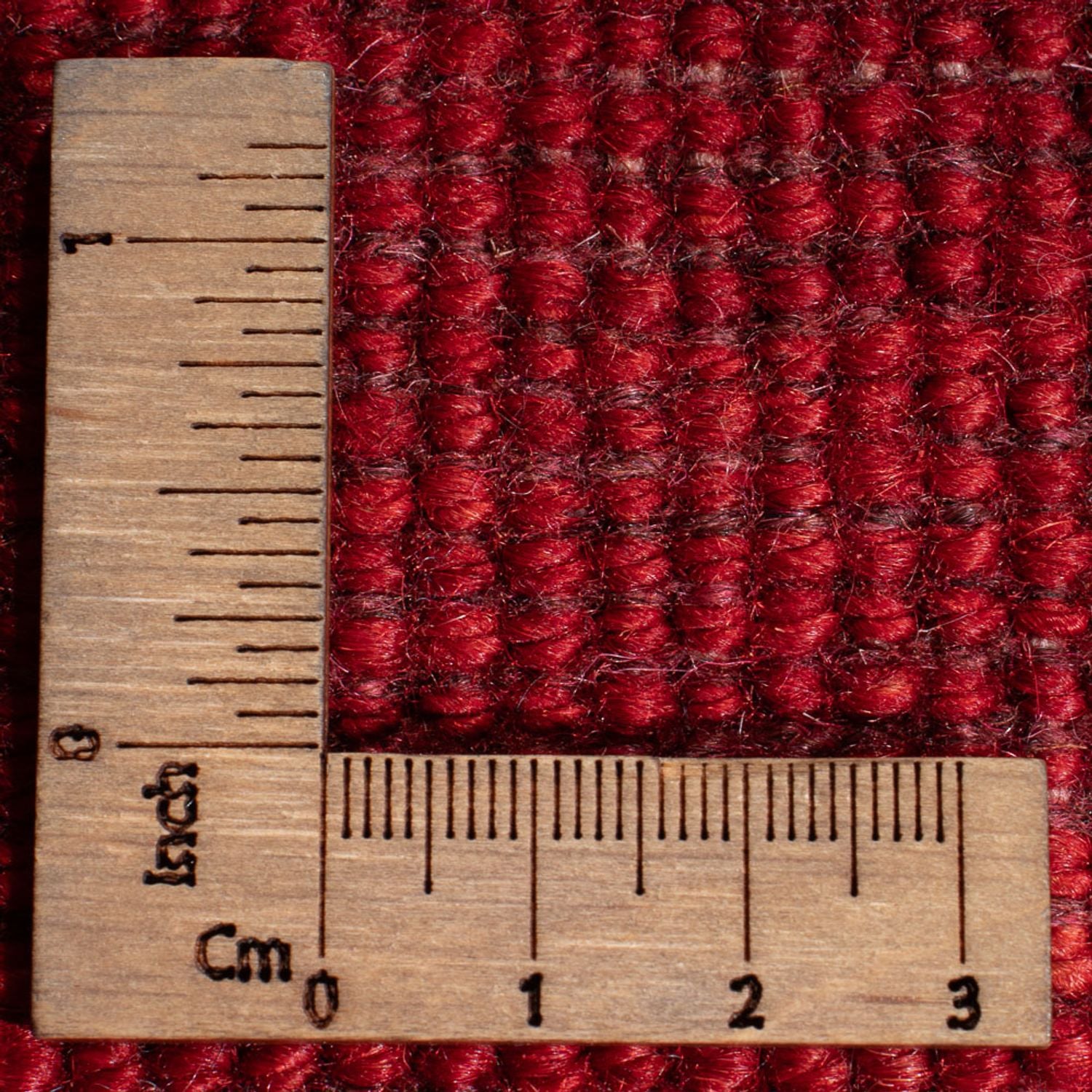 Tapis Gabbeh - Persan - 199 x 149 cm - rouge