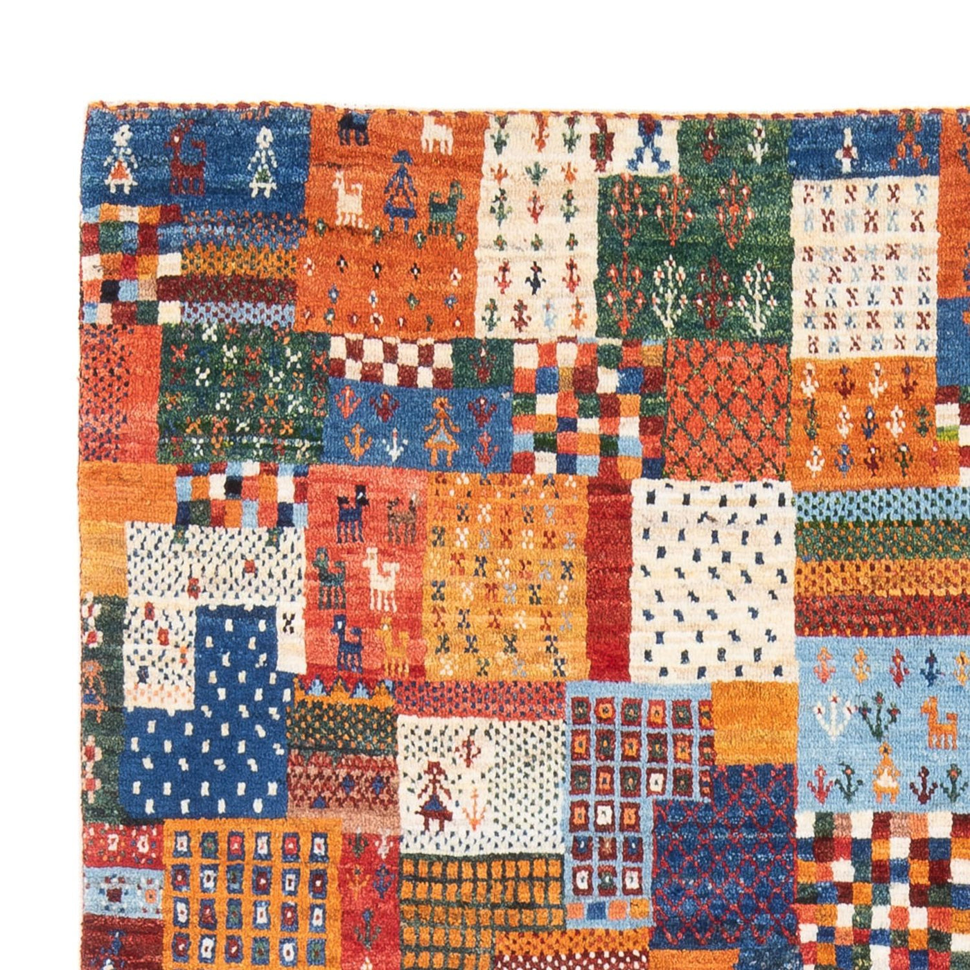 Tapis Gabbeh persan Tapis 198x148cm - Perserteppich Wollteppich