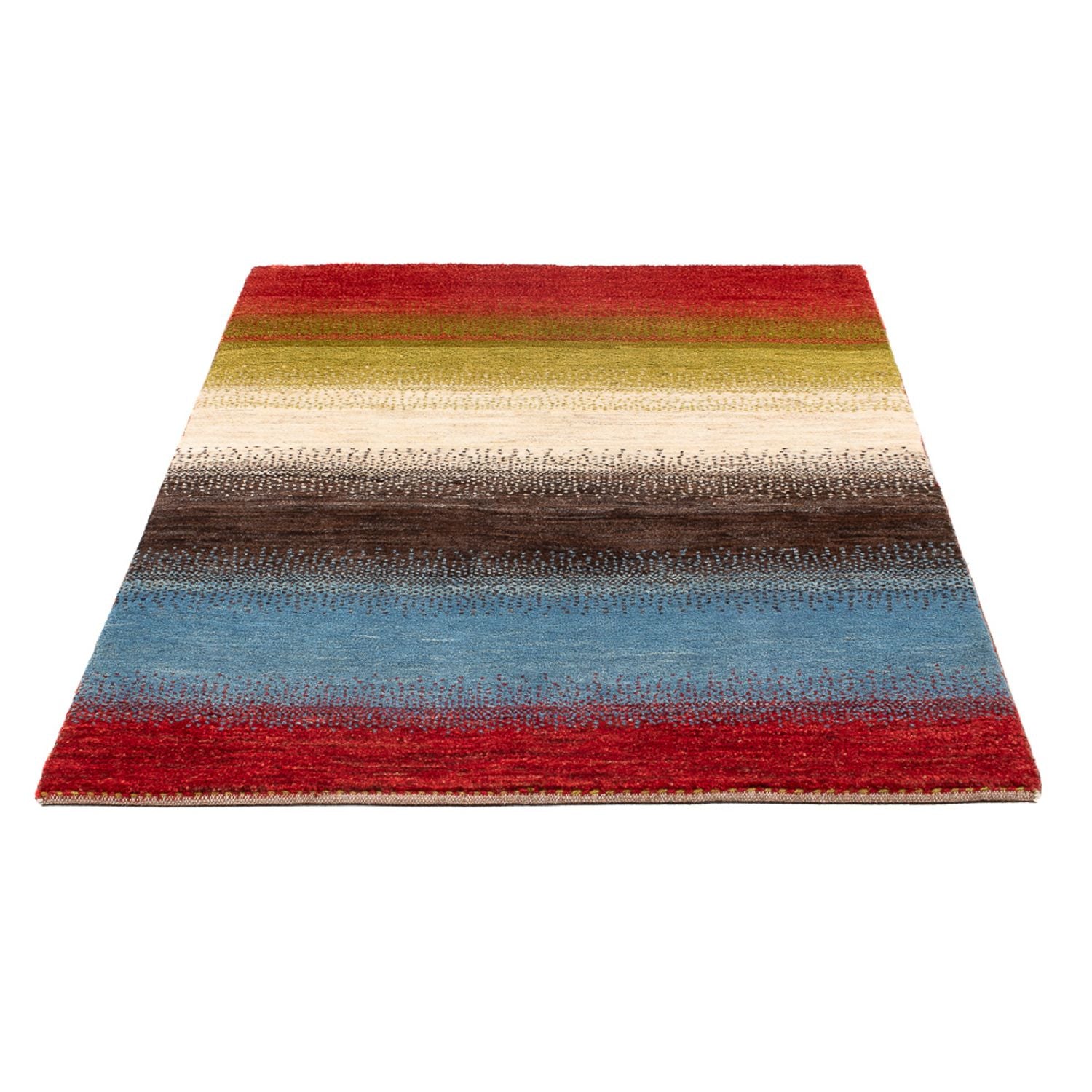 Tapis Gabbeh - Persan - 150 x 98 cm - multicolore